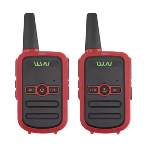 Wln Kd-C51 16 Kanal 3-5 Km Kırmızı Kasa İkili Telsiz (Şarj Aleti Dahil)