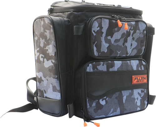 Black Camo Back Pack - Balıkçı Sırt Çantası