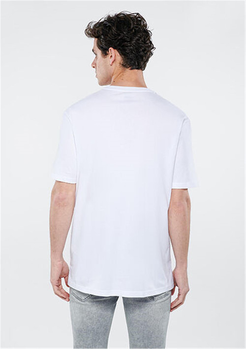 M0610100-620 Beyaz Erkek T-Shirt