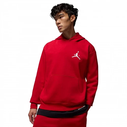 Jordan Jumpman Fleece Pullover Hoodie Kırmızı Erkek sweatshirt