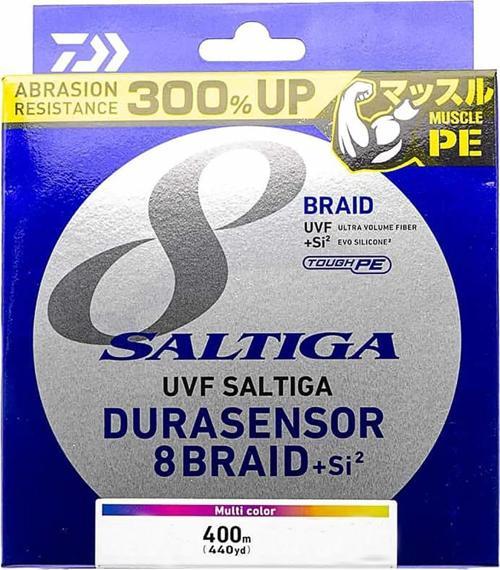Saltiga 8 Braid Dura 400m Multicolor İp Misina