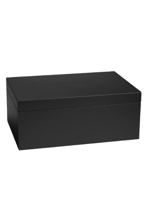 Torino Grande Deluxe Siyah Sedir Humidor Puro Kutusu