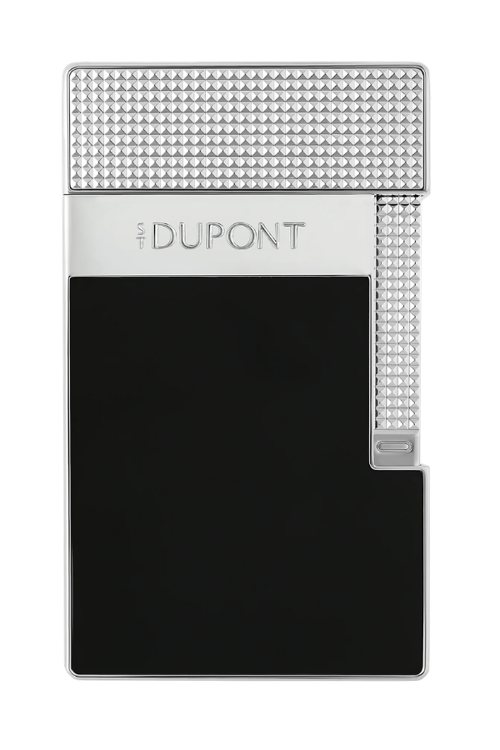 Siyah Gümüş Tek Torch & Soft Flame Masa Tipi Puro Çakmağı T20101