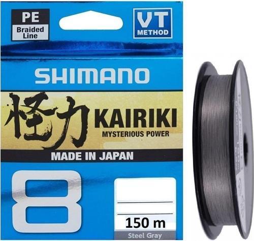 Kairiki Yeni Seri 8x Steel Grey 150m İp Misina (MADE IN JAPAN)