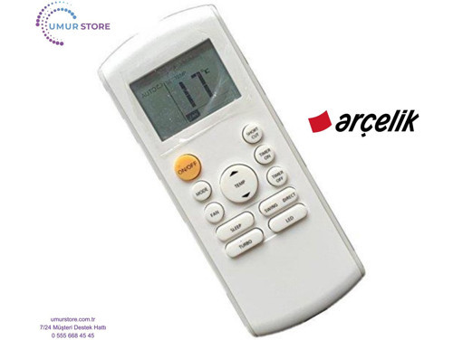 Arçelik RG57K7(B)/BGEF Klima Kumandası