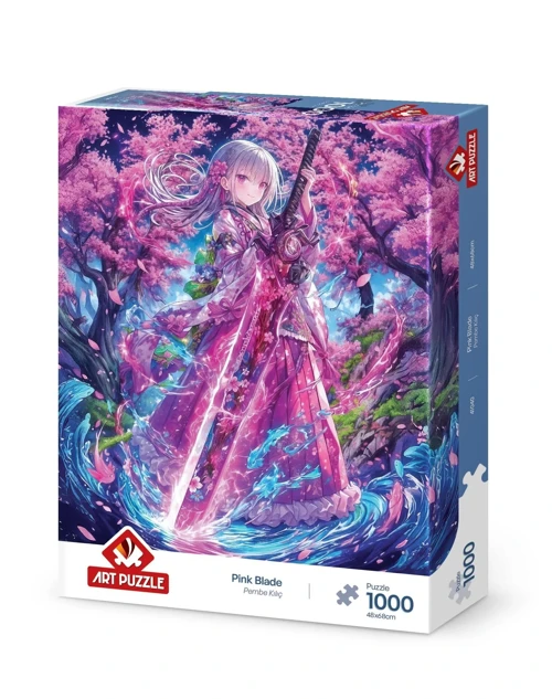 Pembe Kılıç 1000 Parça 41040