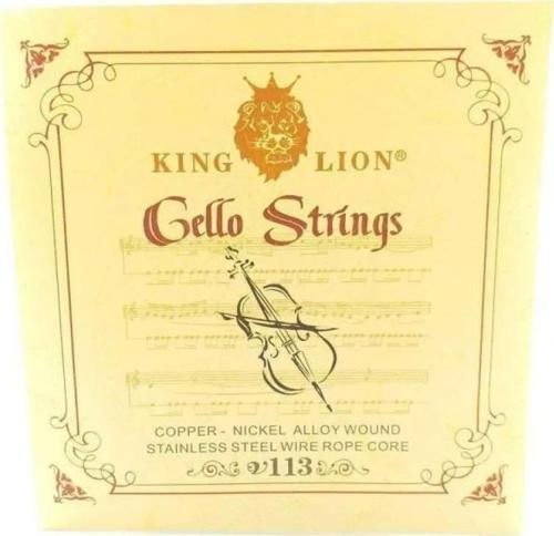 KING LION V113 Çello Teli Viyolonsel Teli Takım