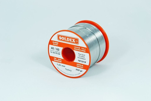 1.6 mm 500 gr Lehim Teli Sn40 Pb60
