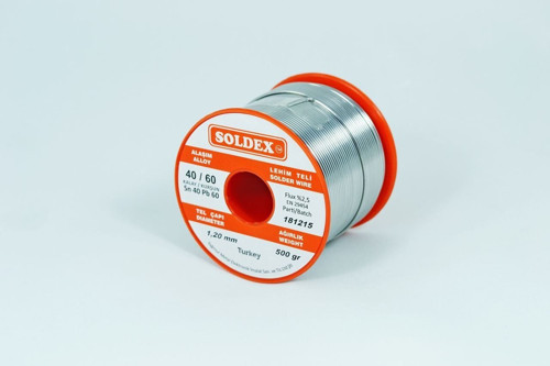 1.2 mm 500 gr Lehim Teli Sn40 Pb60