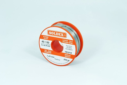 1.2 mm 200 gr Lehim Teli Sn40 Pb60