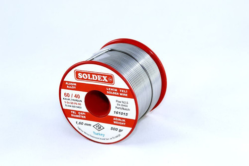 1.6 mm 500 gr Lehim Teli Sn60 Pb40
