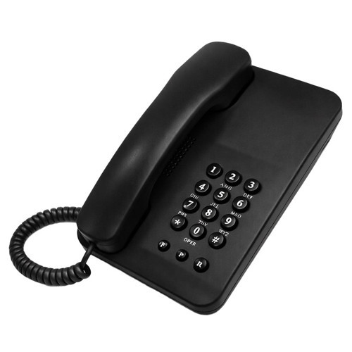 KT-1020 Ekransız Kablolu Masaüstü Duvar Sabit Telefonu Ses Seviyesi Kontrollü