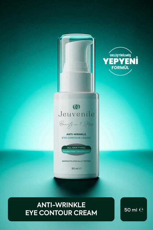 Anti-Age Eye Cream – Peptit & Adenosine ile Göz Çevresi Bakım Kremi 50ml