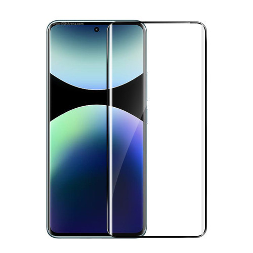 Redmi Note 14 Pro 4G MKST Süper Pet Ekran Koruyucu Jelatin - Siyah