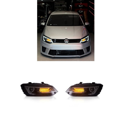 vw polo 6r 2009.2014 audi dizayn kayar sinyal far