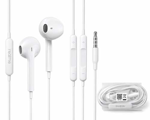 Realme Kablolu Kulaklık 3.5Mm Jack Çıkma Sıfır Beyaz