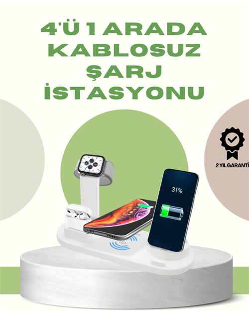 360° Döner Bağlantı Noktalı Kaymaz Taban – Akıllı Şarj Teknolojisiyle Donatılmış Geniş