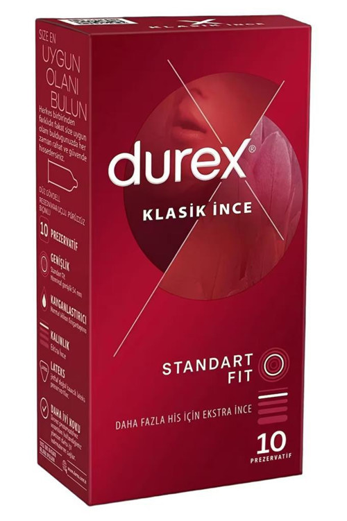 Prezervatif Klasik İnce 10Lu