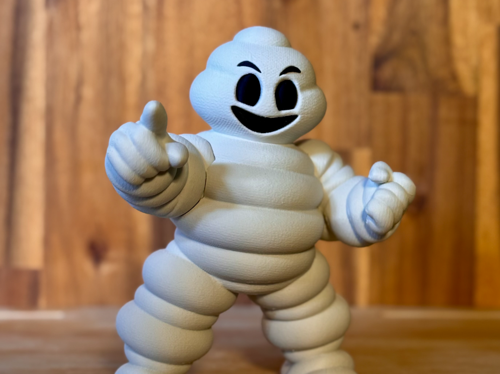 Lastik Adamı Bibendum Dekoratif Figür