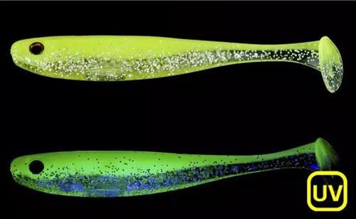 Stabi Shad Slim 9cm Silikon Balık #05 Chart Silver UV
