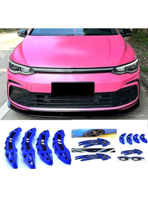 Vw Golf 8 17.18.19 Janta Uyumlu Mavi 4.lü R Kaliper Kapagı