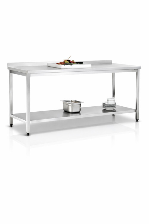 Sc Sonses Concept Çalışma Tezgahı Alt Tablalı , Paslanmaz , Çelik , Krom, 100X60X85
