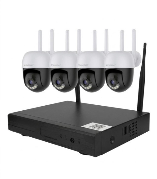 CS622-Y 4 Kameralı NVR Wifi Kamera Set