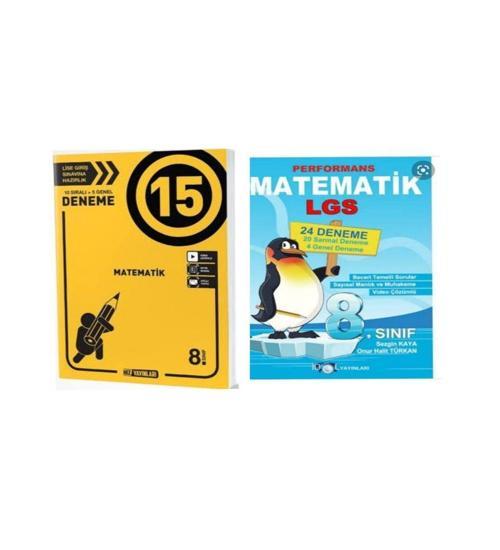 8. Sınıf Matematik 15' li Deneme Ve  Lgs Matematik Performans 24'lü Branş Denemeleri