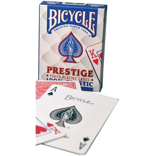 Prestige Rider Back 100% Plastik Standard Endeks Oyun Kağıdı Destesi