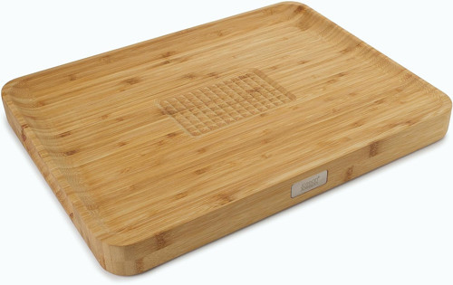 Cut&Carve Plus Büyük Bambu Kesme Tahtası, Bambu