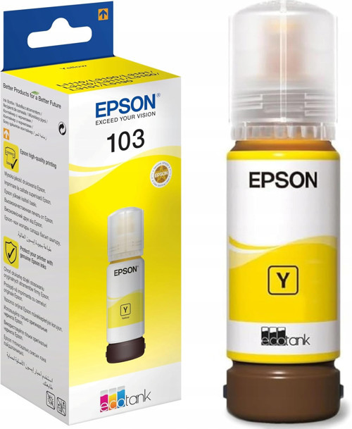 -T00S44A Sarı (103) 70Ml L3110/L3150 Mürekkep Kartuş