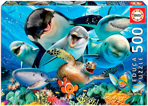 500 Parça Sualtında Özçekim Puzzle