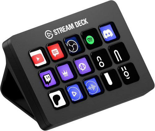 Stream Deck Mk.2 – Stüdyo Denetleyici, 15 Makro Tuşu, Obs, Twitch, Youtube Ve Diğerleri Gibi