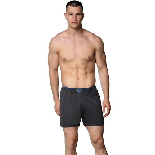 Erkek Penye Boxer Düz Renkler Pamuklu Erkek Boxer 4020