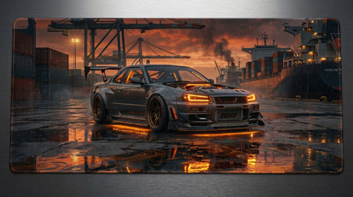 Touge / Minato Edition | 80x30cm Gaming Mousepad - (3mm Kalınlık)