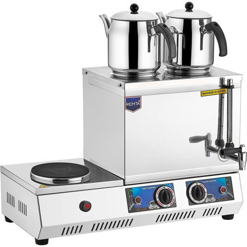 K34 40 Model Çift Demlikli Çay Ocağı