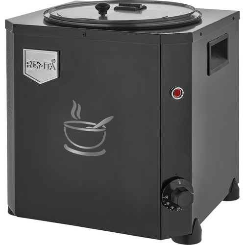 CB18 Jumbo Model Siyah Çorba Isıtma Makinesi