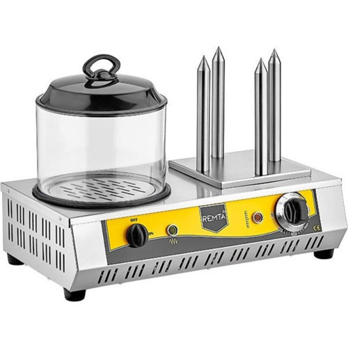 KZ01 4 Kazıklı Hot Dog Elektrikli