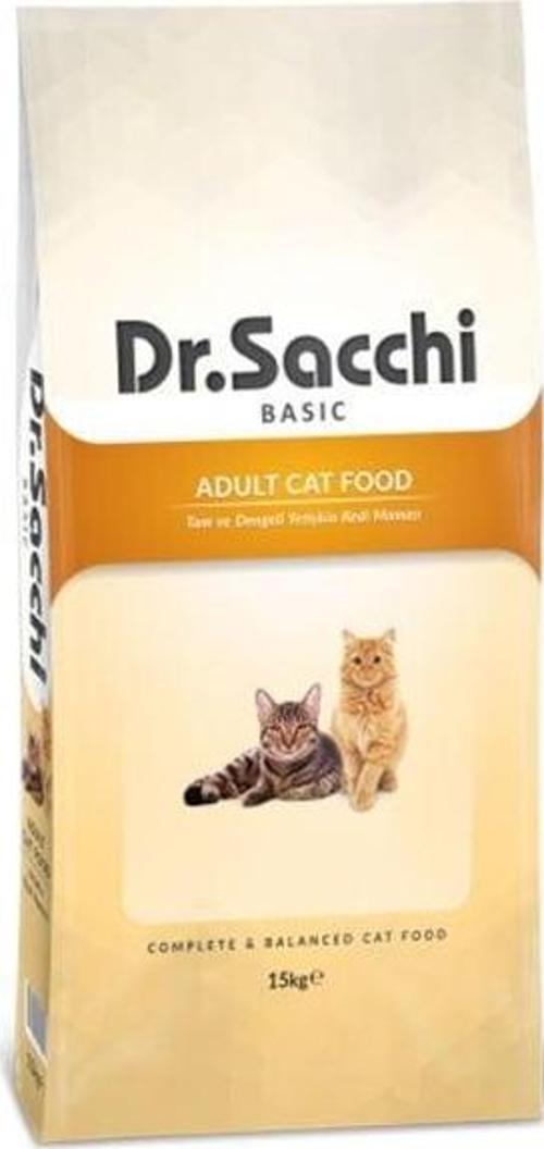 Dr.Sacchi Basic Chicken Tavuklu Yetişkin Kedi Maması 15 Kg
