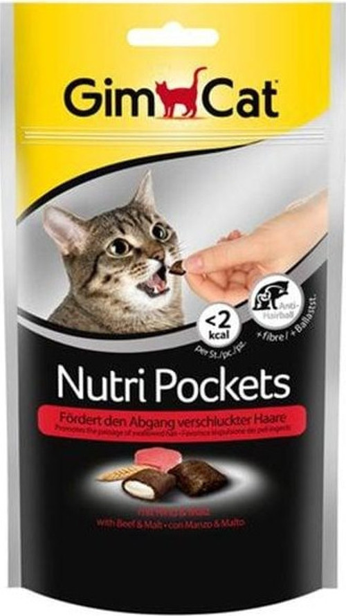 Nutripockets Kedi Ödülü Biftekli Malt 60Gr