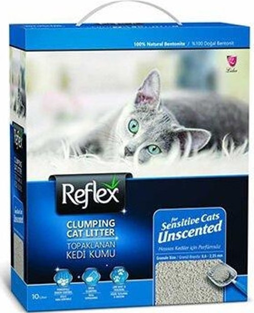 Sensitive Kokusuz Bentonit Doğal Kedi Kumu 10 Lt