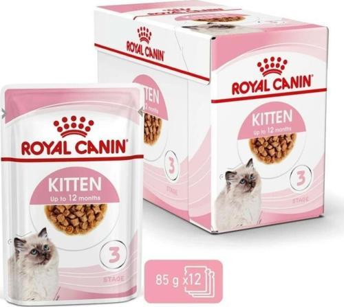 Kitten Instinctive Yavru Kedi Konservesi 85Gr 12'Li Paket