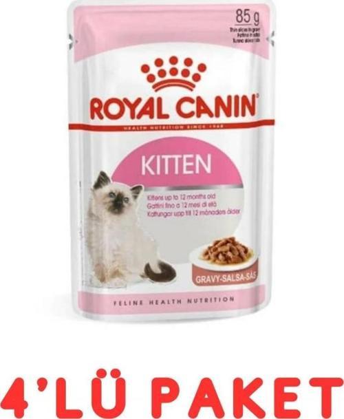 Kitten Instinctive Yavru Kedi Konservesi 85Gr 4'Lü Paket