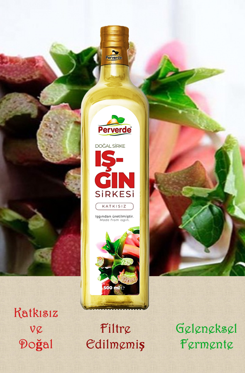 IŞGIN SİRKESİ 500 ML CAM ŞİŞE DOĞAL FERMENTE