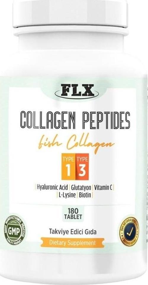 Collagen Peptides Tip 1-3 Balık Kolajeni 180 Tablet