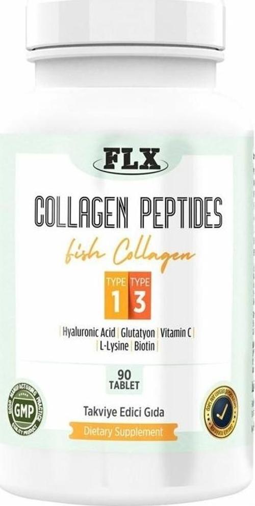 Collagen Peptides Tip 1-3 Balık Kolajeni 90 Tablet