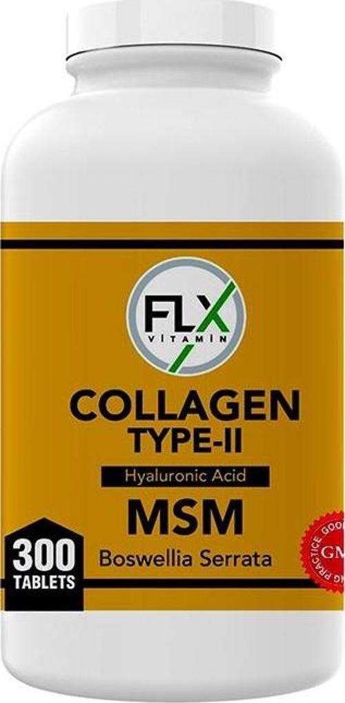 Collagen Type-Iı Hyaluronic Acid Msm Boswellia Serrata 300 Tablet