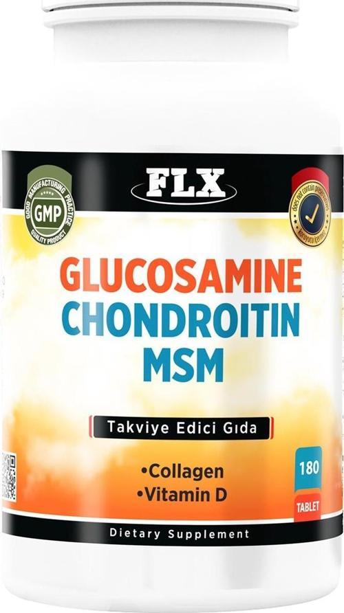 Glukosamine Kondroitin Msm  Vitamin D 180 Tablet