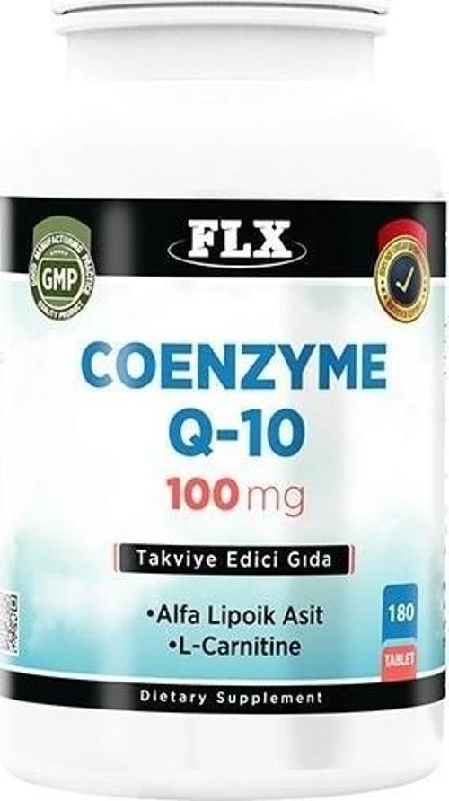 Koenzim Alfa Lipoik L-Karnitine Coenzyme Q10 180 Tablet