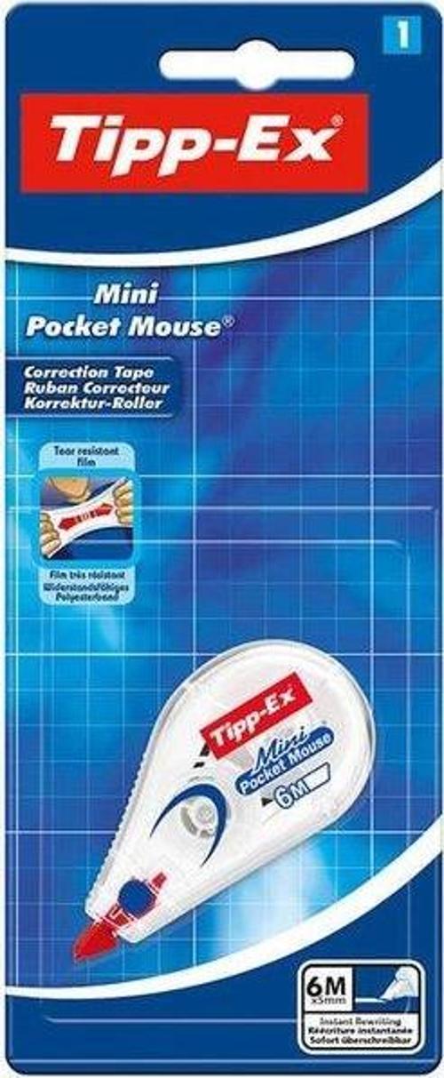 Tipp - Ex Mini Pocket Şerit Silici 6mt Blisterli